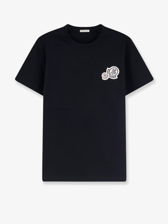 Biologic cotton t-shirt with Logo patch