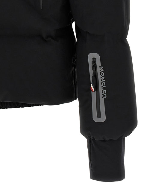 MONCLER GRENOBLE Black 'Angren' ski jacket