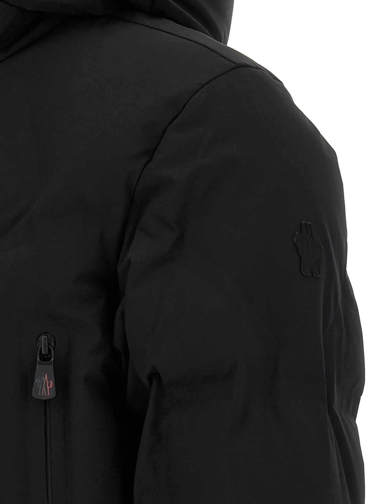 MONCLER GRENOBLE Black 'Angren' ski jacket