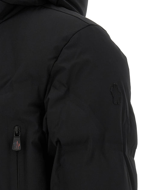 MONCLER GRENOBLE Black 'Angren' ski jacket