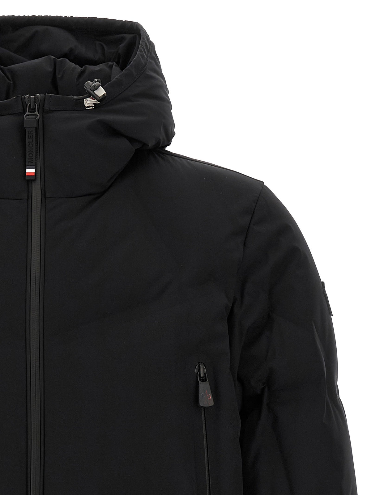 MONCLER GRENOBLE Black 'Angren' ski jacket