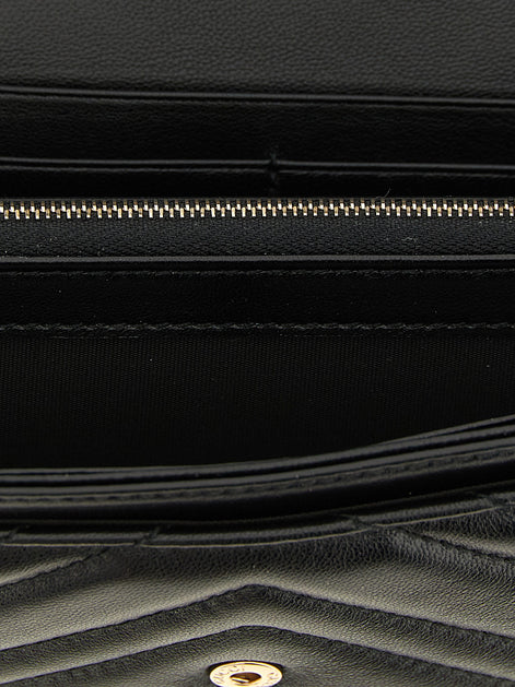 Gucci Black 'Continental - GG Marmont' wallet