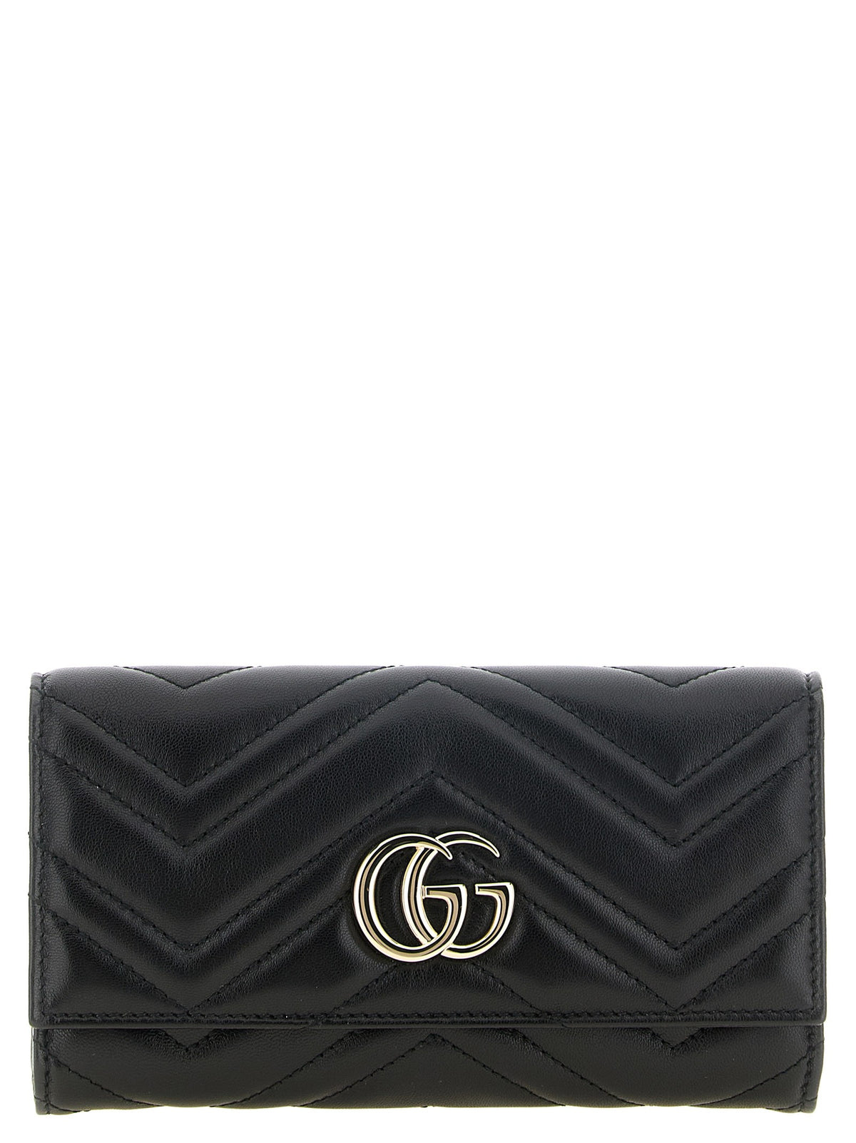 Black 'Continental - GG Marmont' wallet