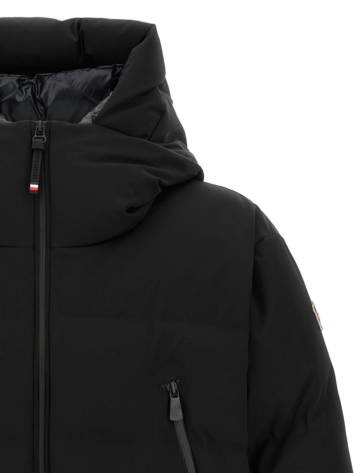 MONCLER GRENOBLE Black 'Fellberg' ski jacket