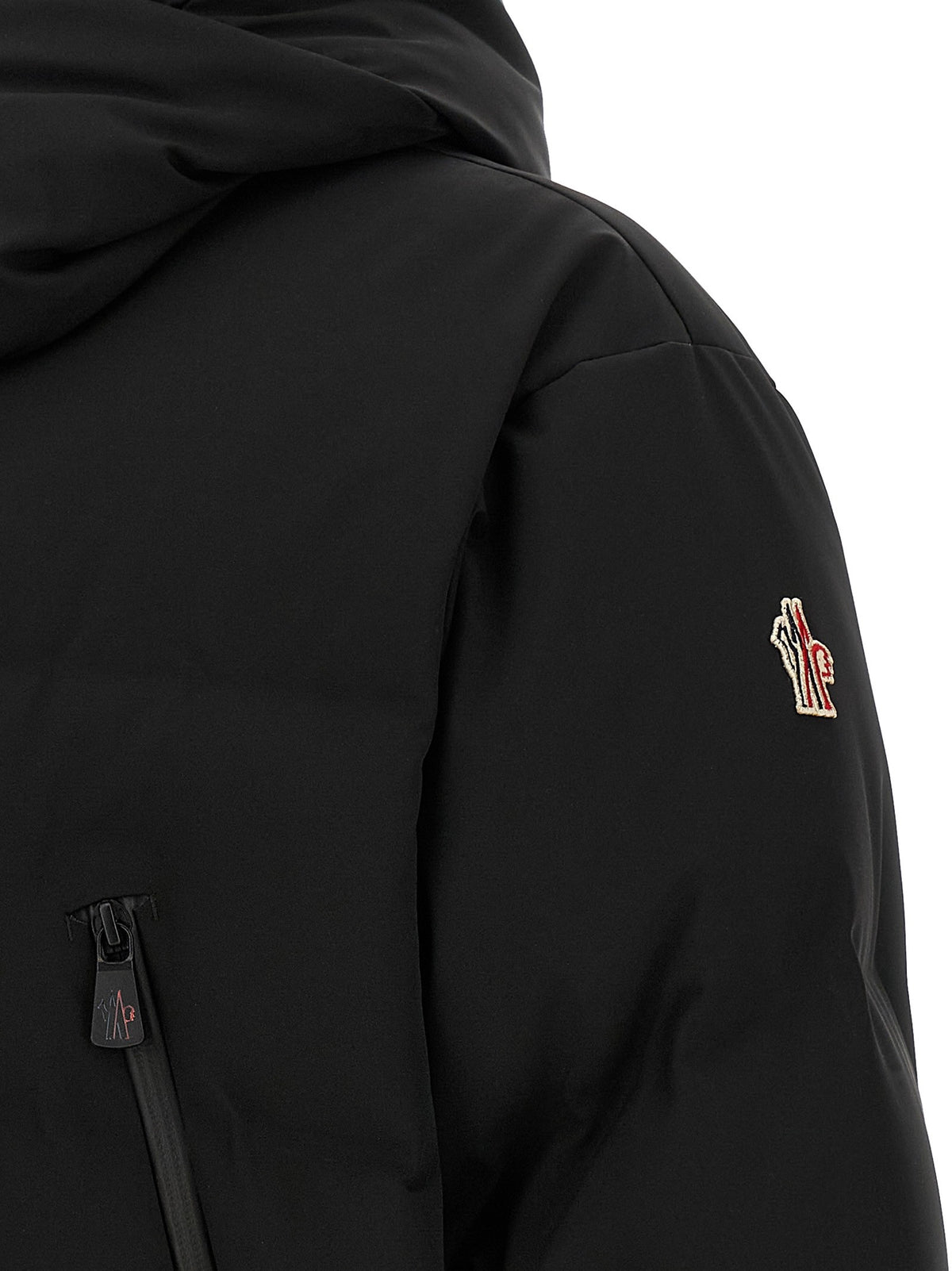 MONCLER GRENOBLE Black 'Fellberg' ski jacket