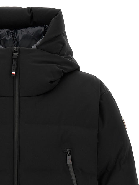 MONCLER GRENOBLE Black 'Fellberg' ski jacket
