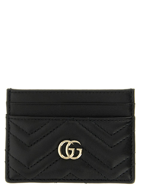 Black 'GG Marmont' card holder