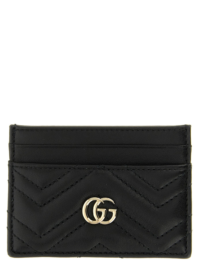Black 'GG Marmont' card holder