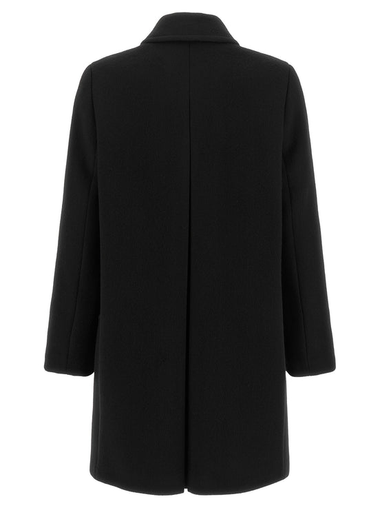 Burberry Black 'Gosford' coat