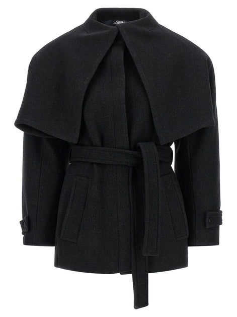 Black 'Le Caban Boléro' coat