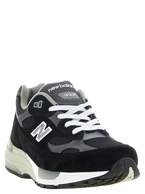New Balance Black 'Made in USA 992' sneakers
