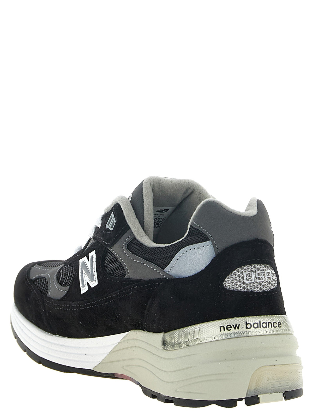 New Balance Black 'Made in USA 992' sneakers