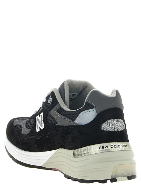 New Balance Black 'Made in USA 992' sneakers