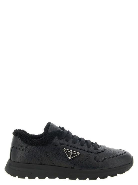 Black 'Prada Prax' sneakers