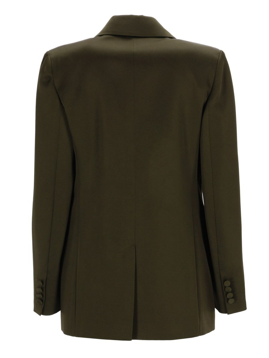 Max Mara BLAZER IN ENVERS SATIN