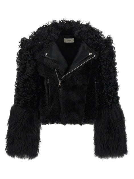 'Blouson' biker jacket