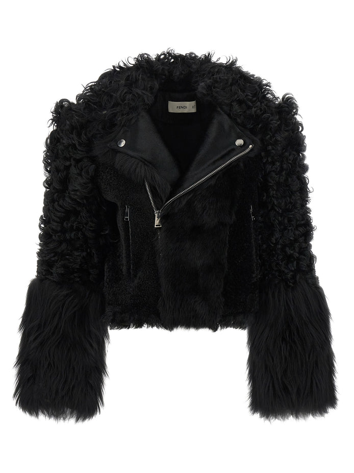 'Blouson' biker jacket