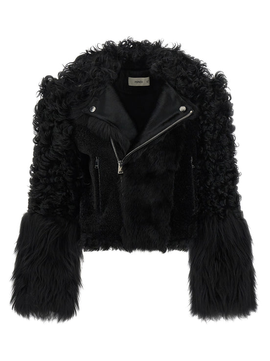 'Blouson' biker jacket