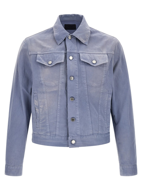 Blouson gabardine