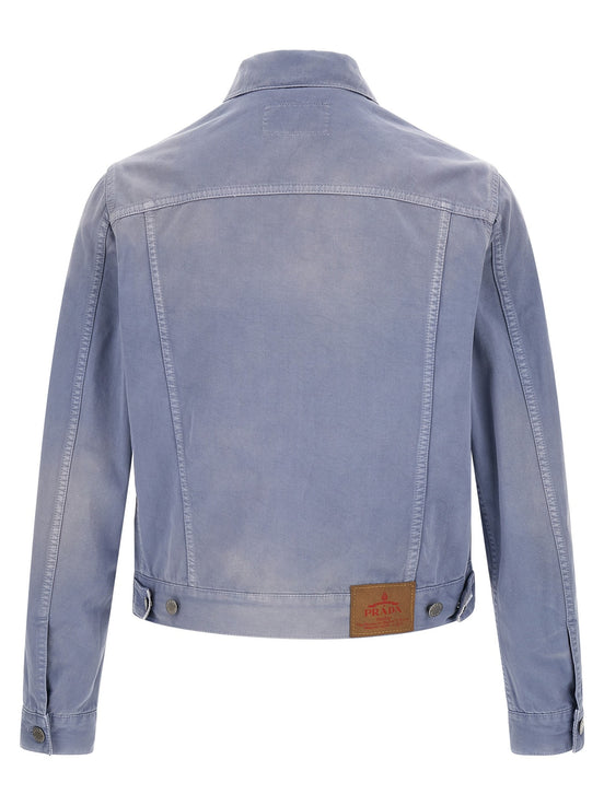 Blouson gabardine