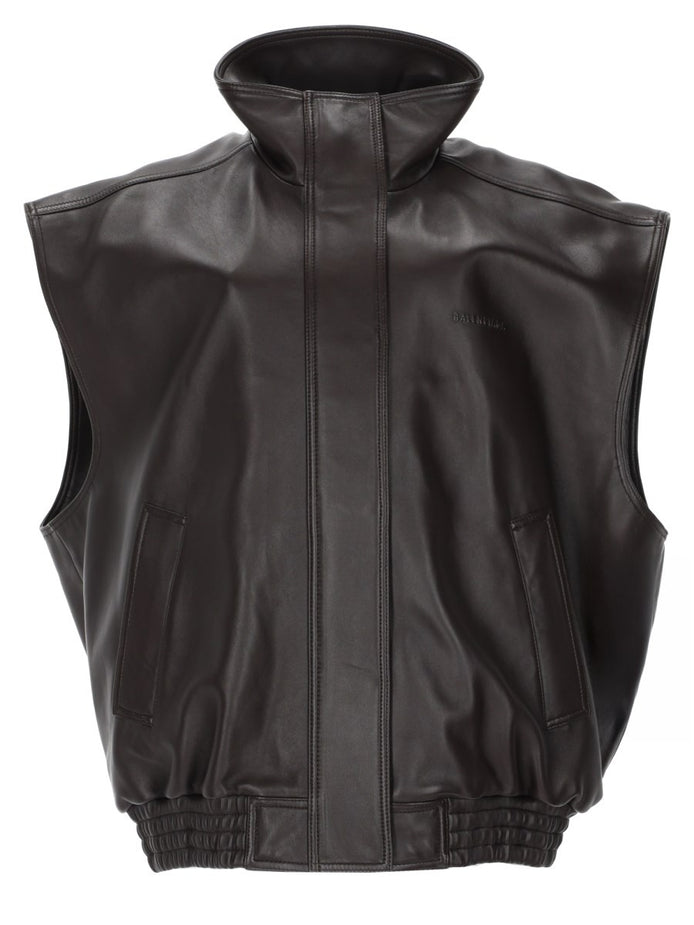 BLOUSON IN PELLE MORBIDA