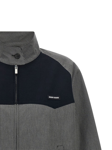 Blouson vichy check