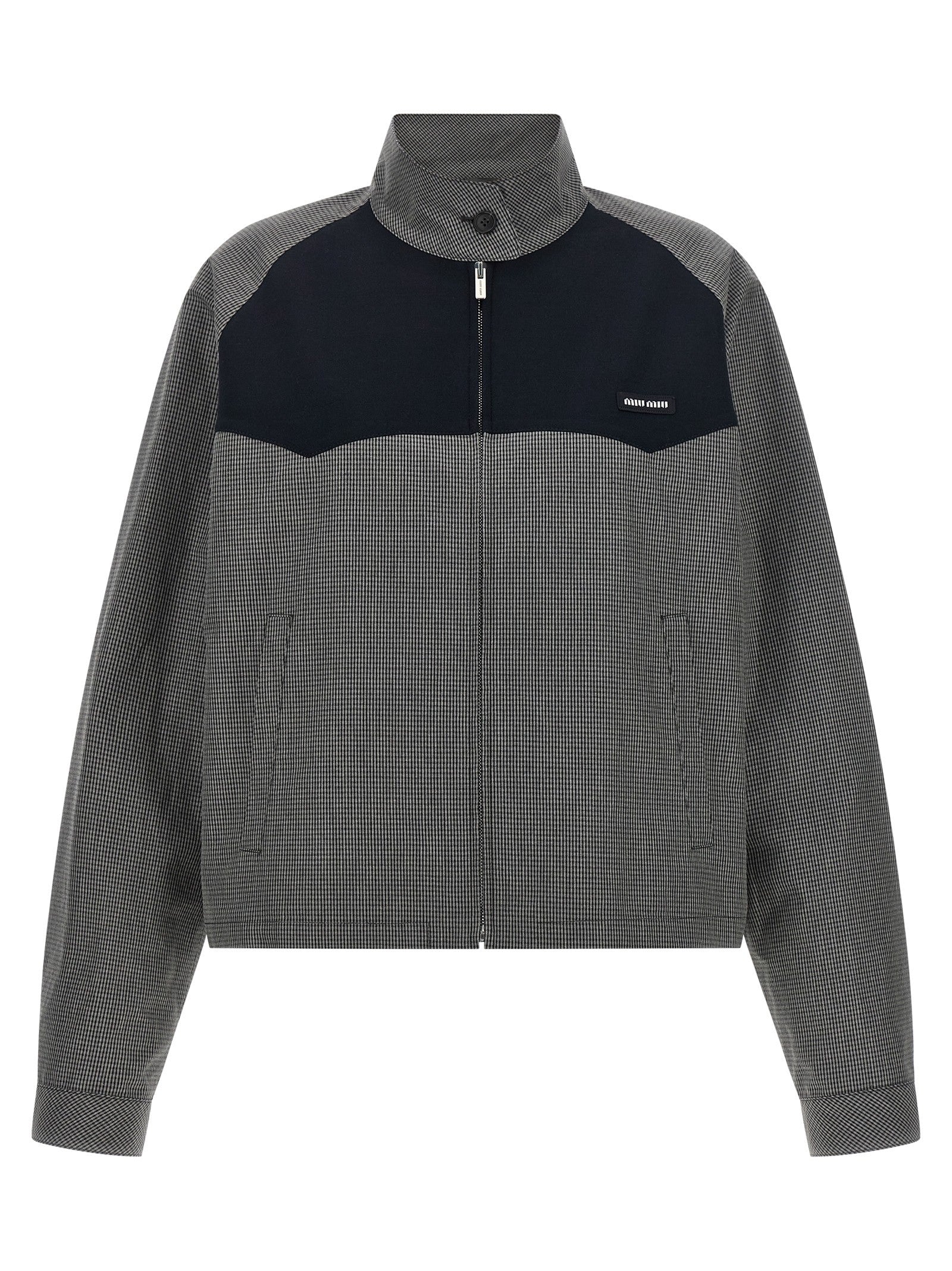 Blouson vichy check