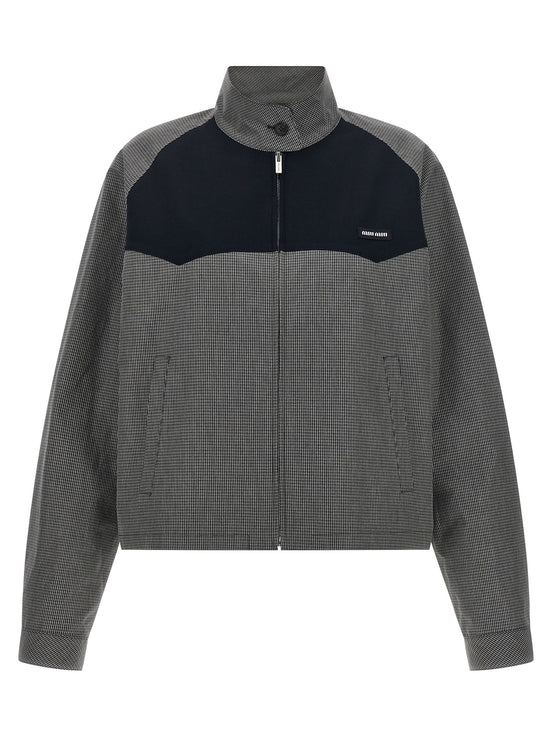 Blouson vichy check