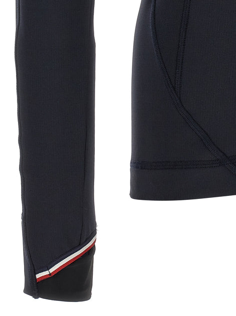 MONCLER GRENOBLE Blue Polartec® sweatshirt