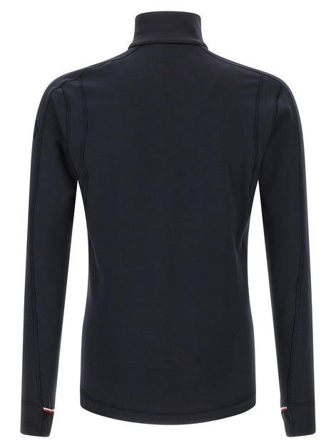 MONCLER GRENOBLE Blue Polartec® sweatshirt