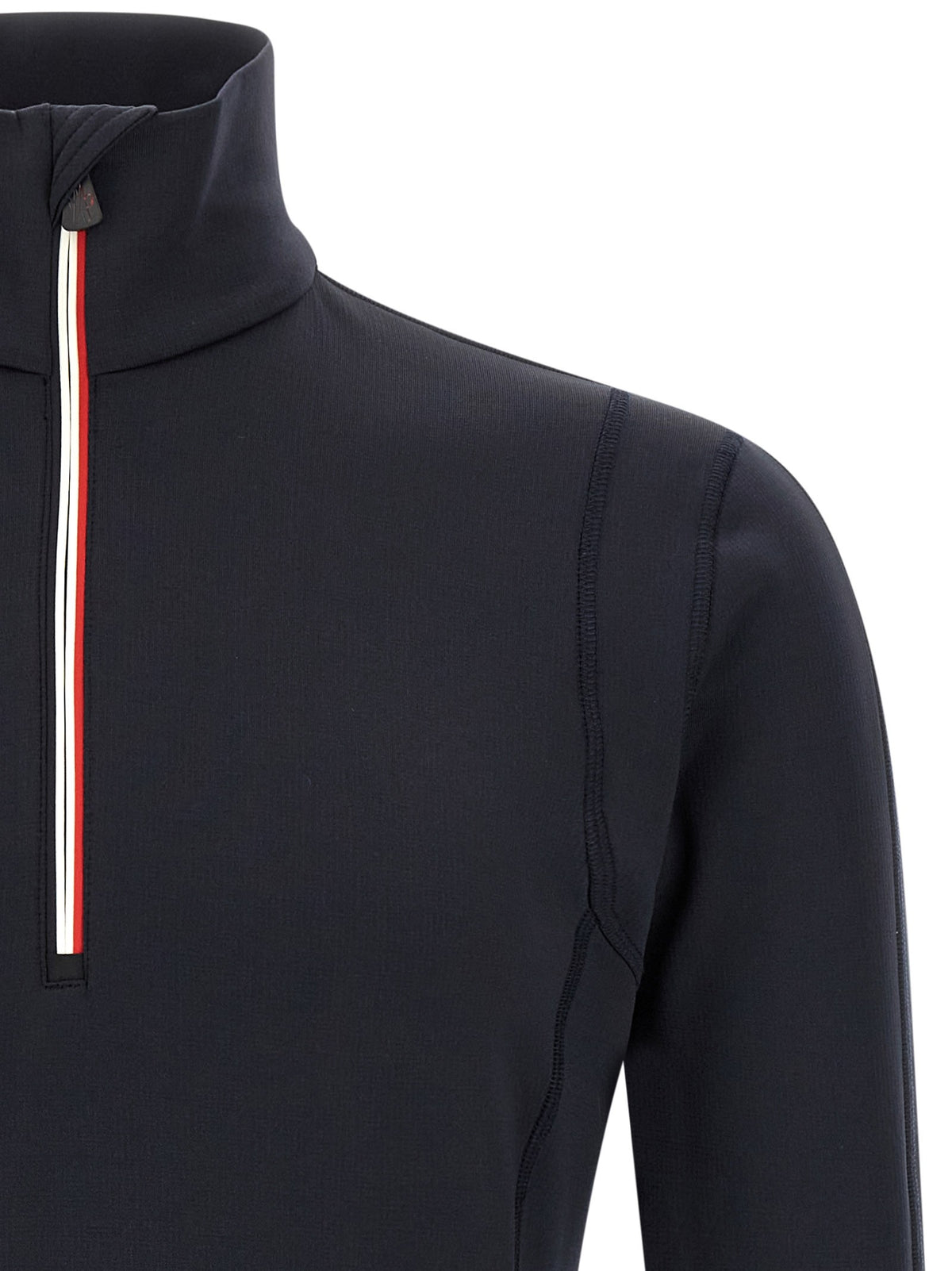 MONCLER GRENOBLE Blue Polartec® sweatshirt