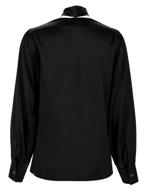 Max Mara Blusa in Raso di Seta