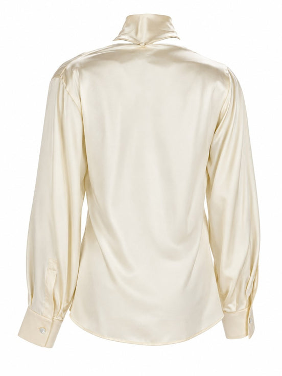 Max Mara Blusa in Raso di Seta
