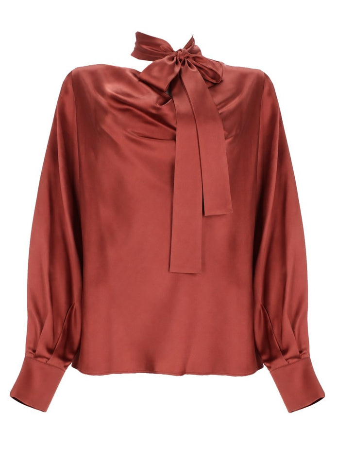 Blusa in Raso di Seta