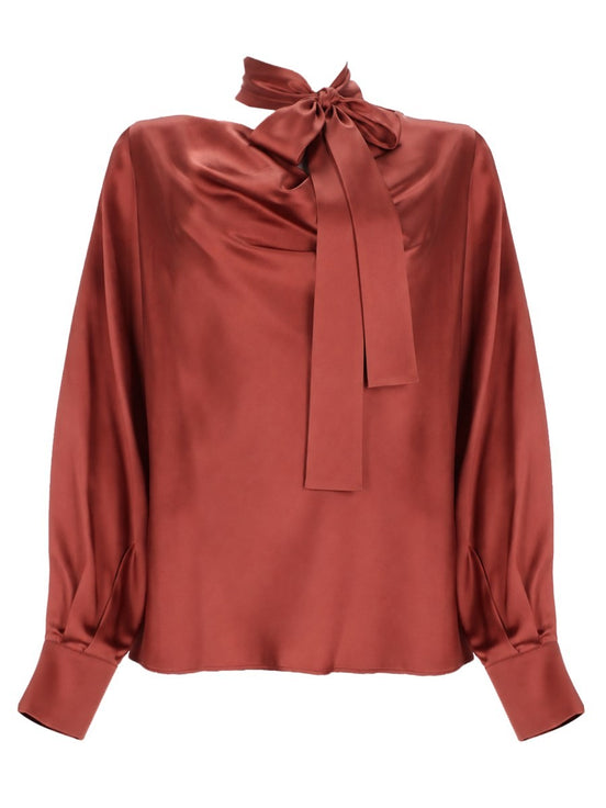 Blusa in Raso di Seta