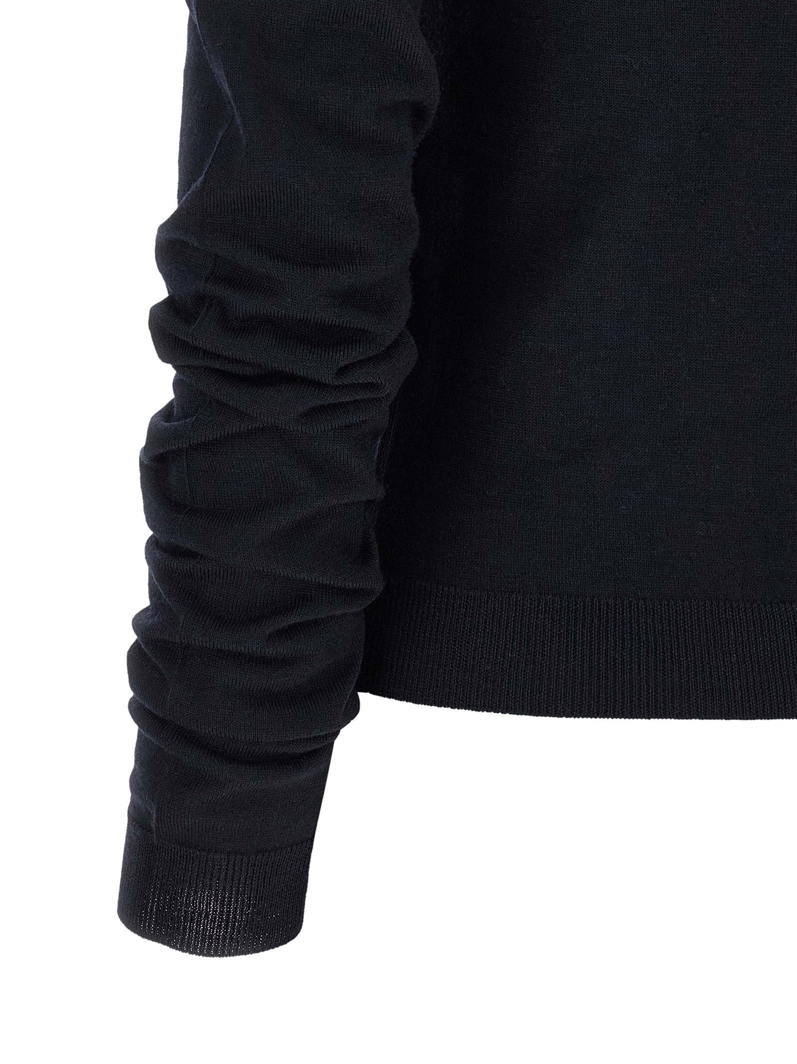Boat neckline sweater