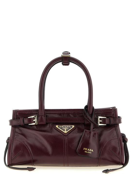 'Bonnie' mini leather handbag