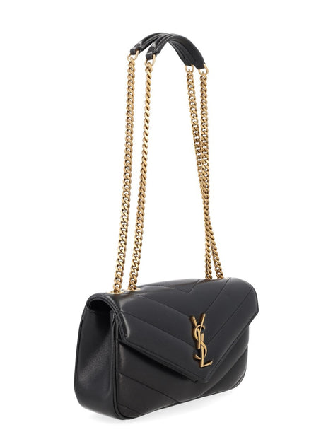 Saint Laurent Borsa "Loulou" In Pelle Trapuntata