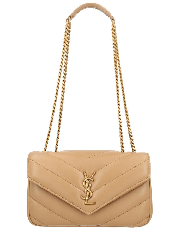 Borsa "Loulou" In Pelle Trapuntata