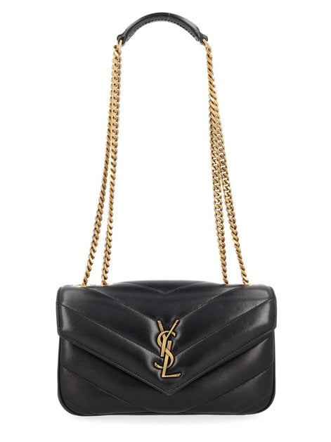 Borsa "Loulou" In Pelle Trapuntata