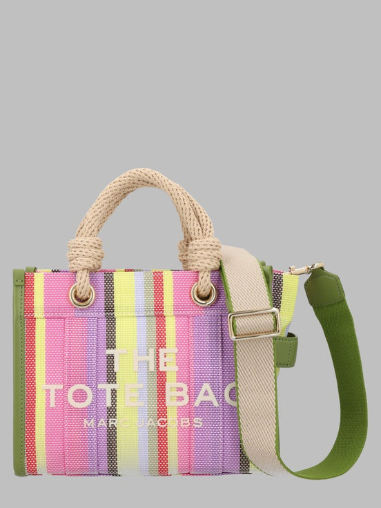 BORSA TOTE SMALL A RIGHE