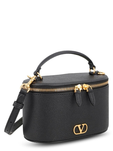 Valentino Garavani Borsa "Vanity Case" Mini con VLogo