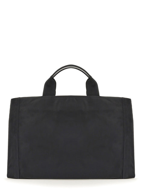 BORSONE IN NYLON CON LOGO
