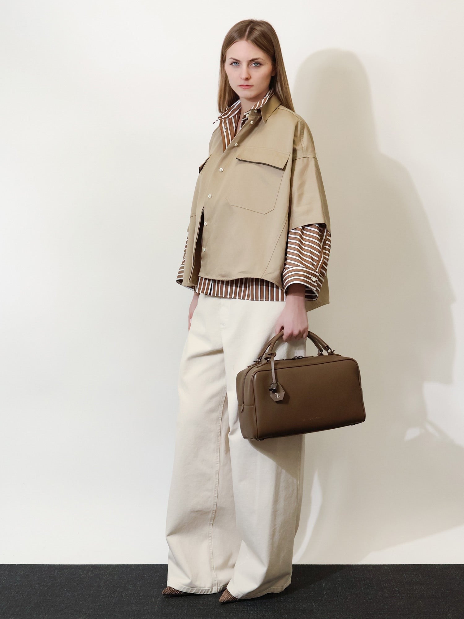 Boston Explorer leather crossbody bag