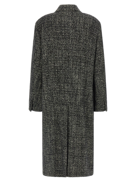 Bouclé wool coat