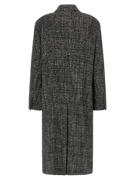 Dolce & Gabbana Bouclé wool coat