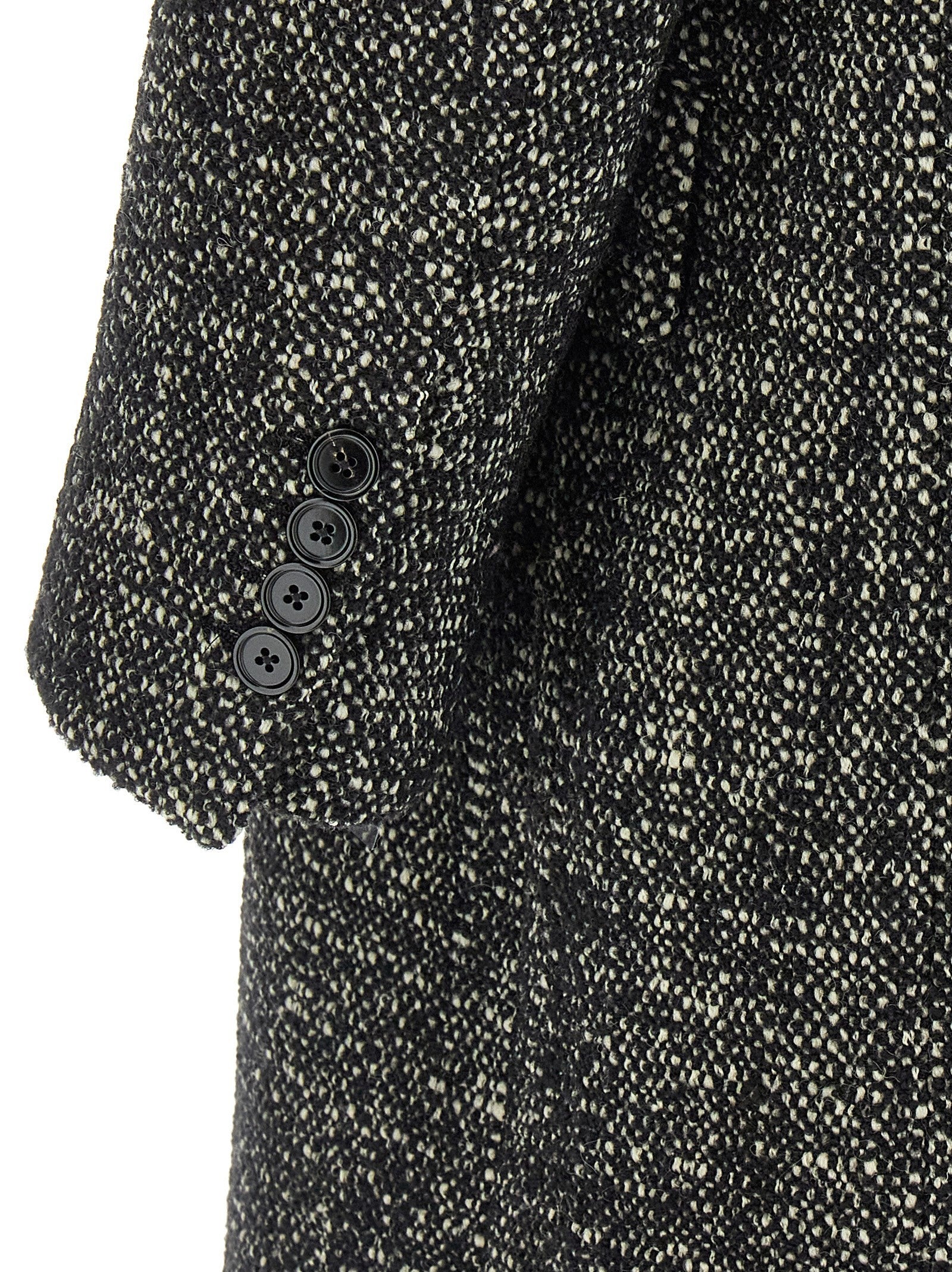 Bouclé wool coat