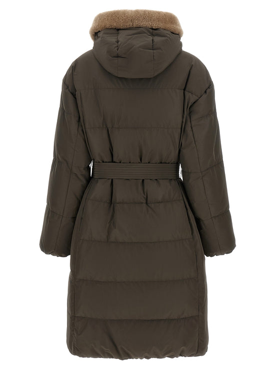 Boudin quilted down jacket