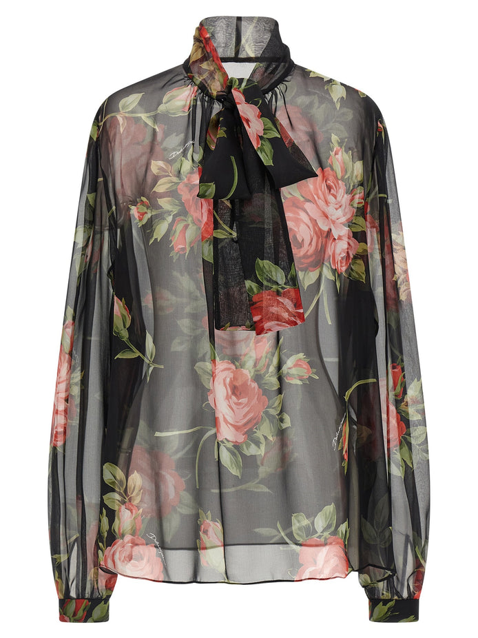 'Bouquet Rose' top