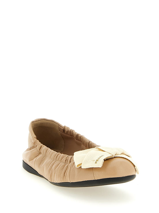 Bow ballet flats